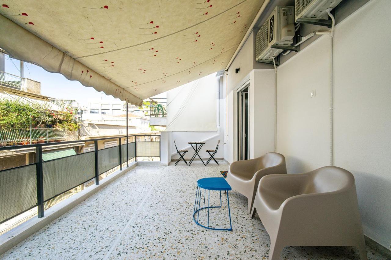Majestic Flat With Huge Terrace In The Center Афины