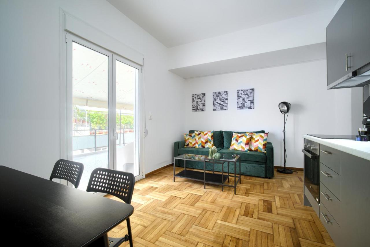 Majestic Flat With Huge Terrace In The Center Апартаменты Афины